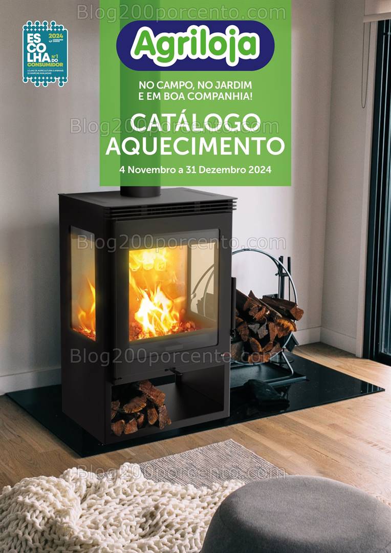 Antevisão Folheto AGRILOJA Catálogo de Aquecimento Promoções 4 novembro a 31 dezembro