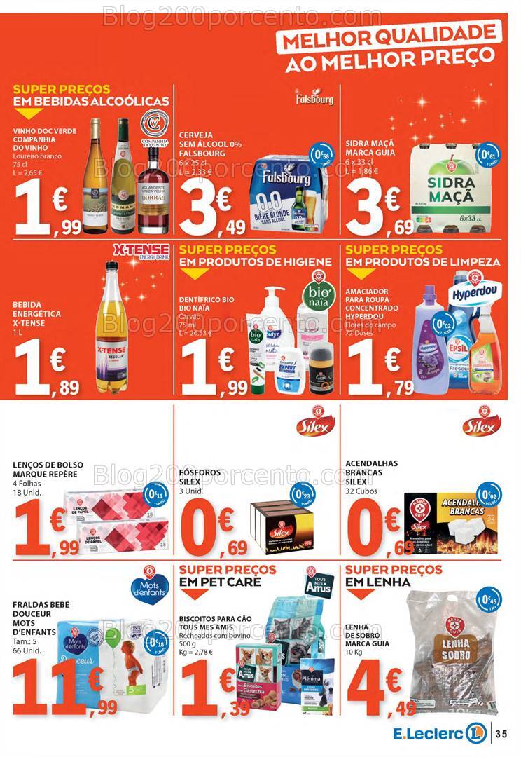 Antevisão Folheto E-LECLERC Especial Marca Própria Promoções de 7 a 13 novembro
