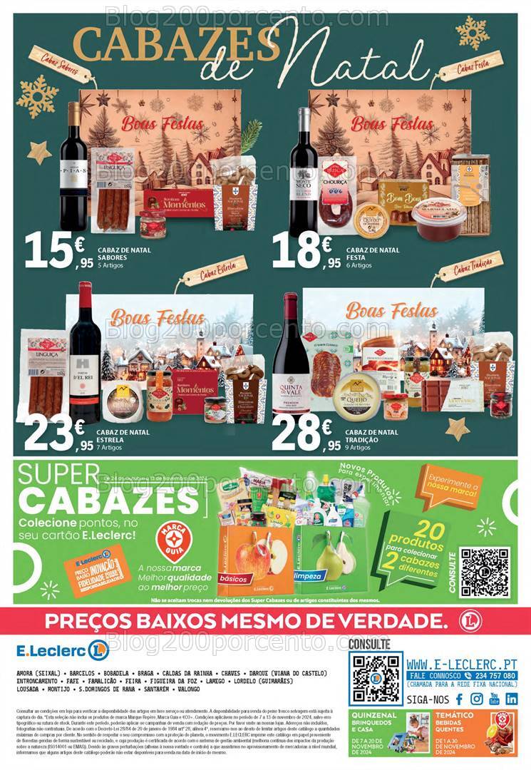 Antevisão Folheto E-LECLERC Especial Marca Própria Promoções de 7 a 13 novembro
