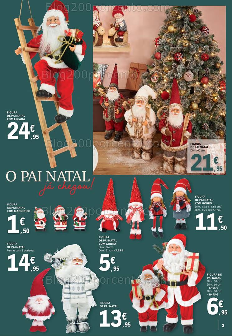 Antevisão Folheto E-LECLERC Bazar Natal Promoções de 5 novembro a 24 dezembro