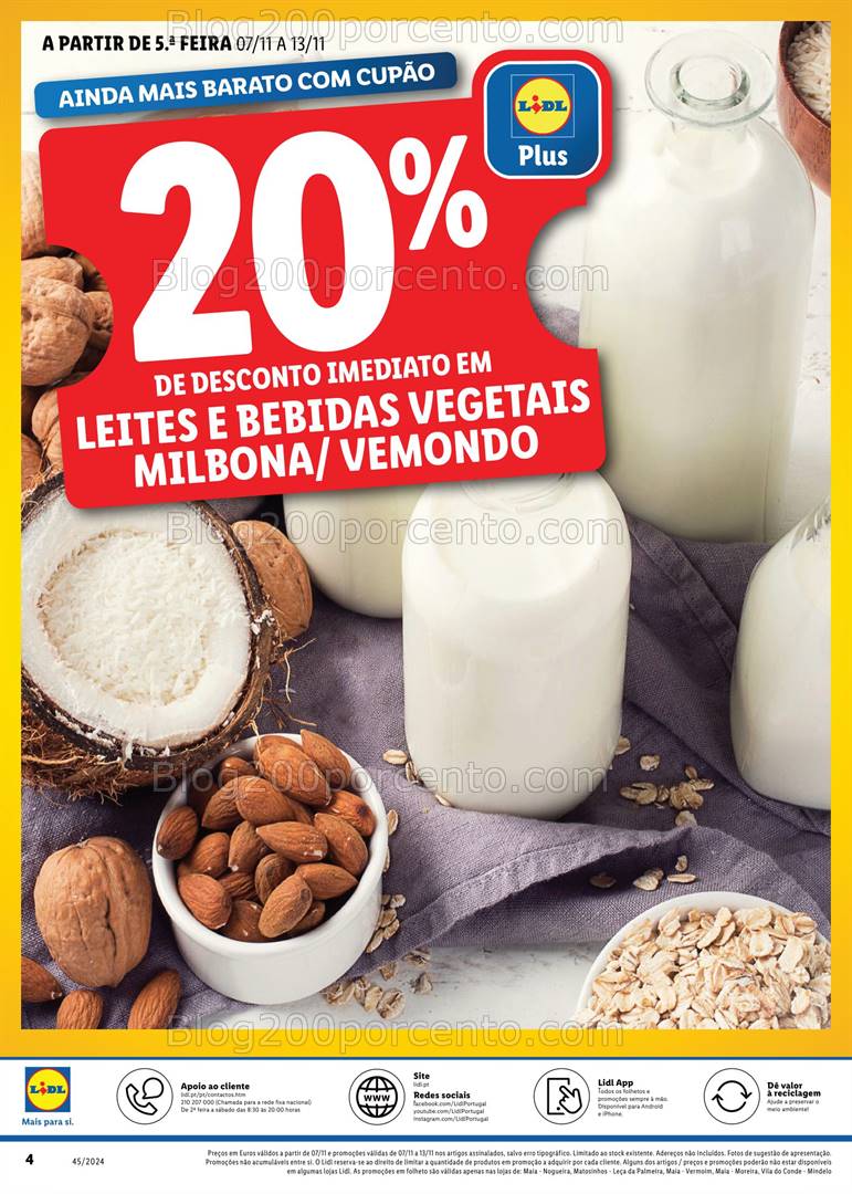 Antevisão Folheto LIDL Extra Maia Promoções de 7 a 13 novembro