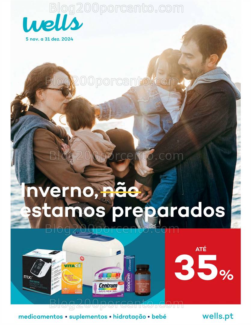 Antevisão Folheto WELLS Inverno Promoções de 5 novembro a 31 dezembro