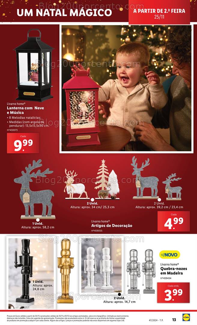 Antevisão Folheto LIDL Bazar Promoções de 21 a 27 novembro