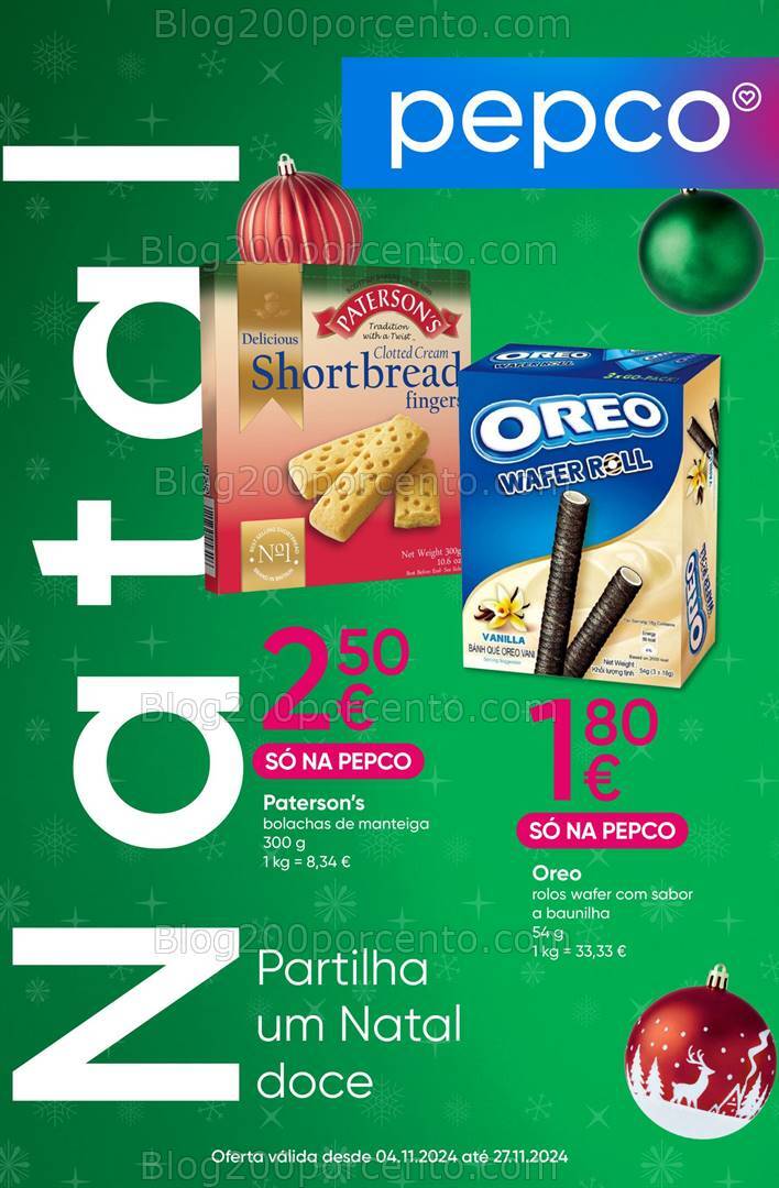 Antevisão Folheto PEPCO Promoções até 27 novembro