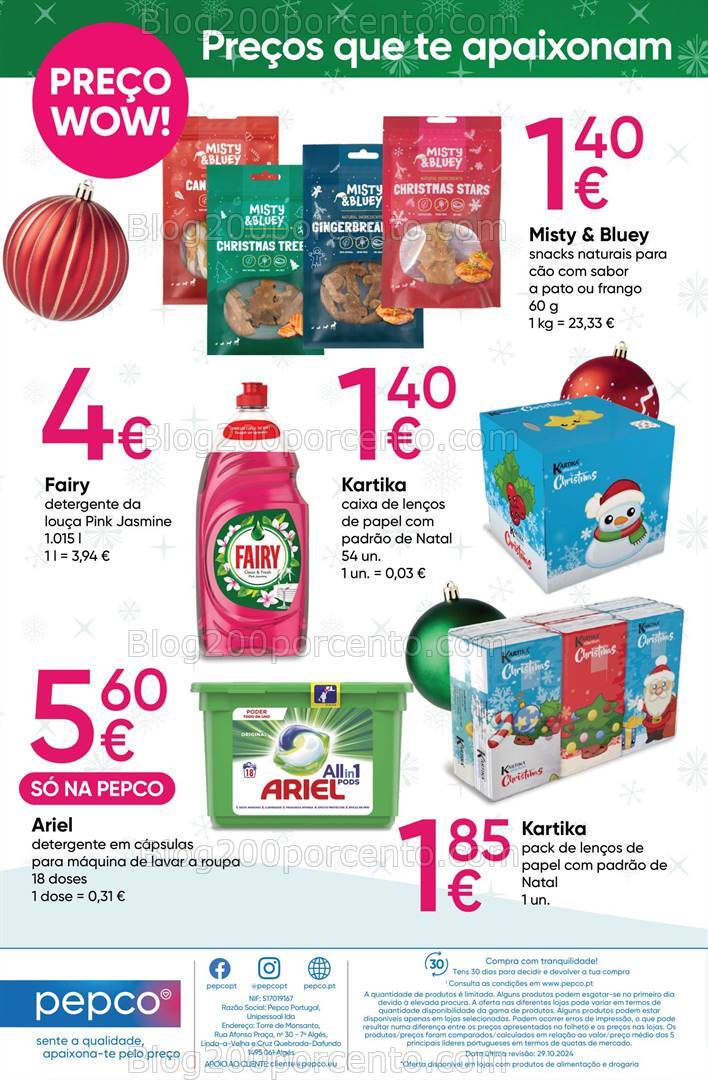 Antevisão Folheto PEPCO Promoções até 27 novembro