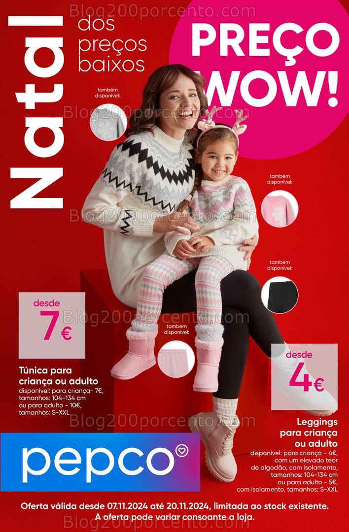 Antevisão Folheto PEPCO Bazar Promoções de 7 a 20 novembro