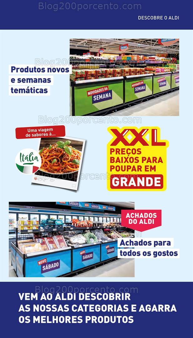 Antevisão Folheto ALDI Saldos de Abertura Promoções de 20 a 26 novembro