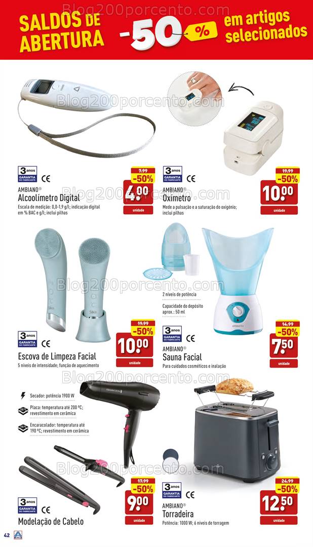 Antevisão Folheto ALDI Saldos de Abertura Promoções de 20 a 26 novembro