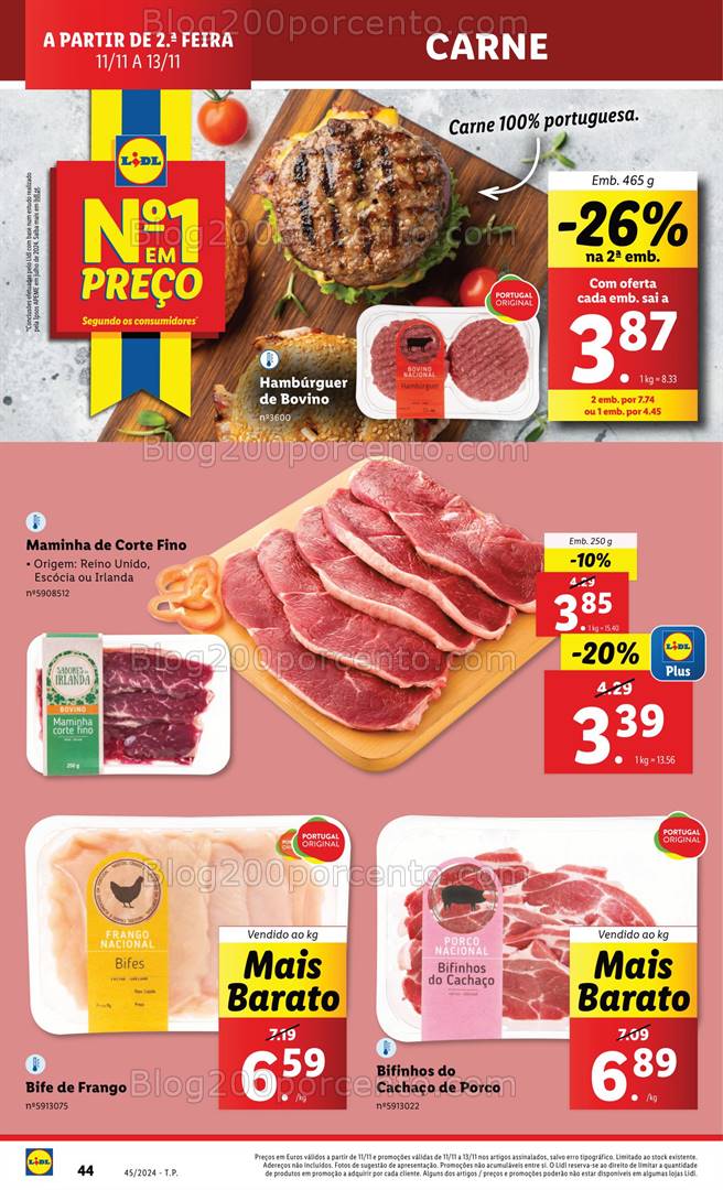 Antevisão Folheto LIDL Promoções de 7 a 13 novembro