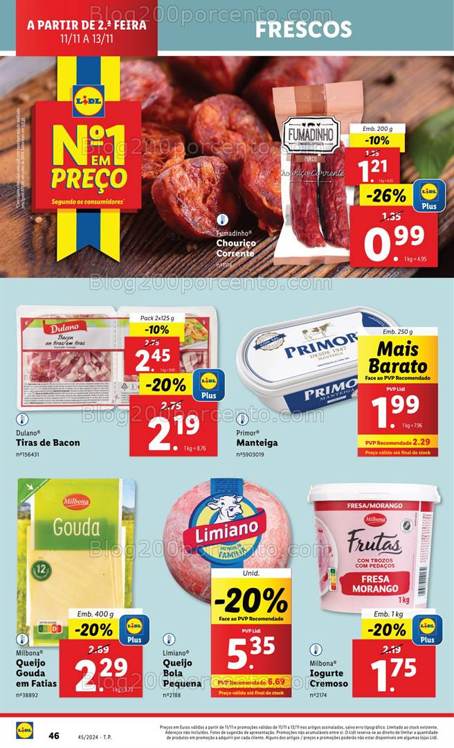 Antevisão Folheto LIDL Promoções de 7 a 13 novembro