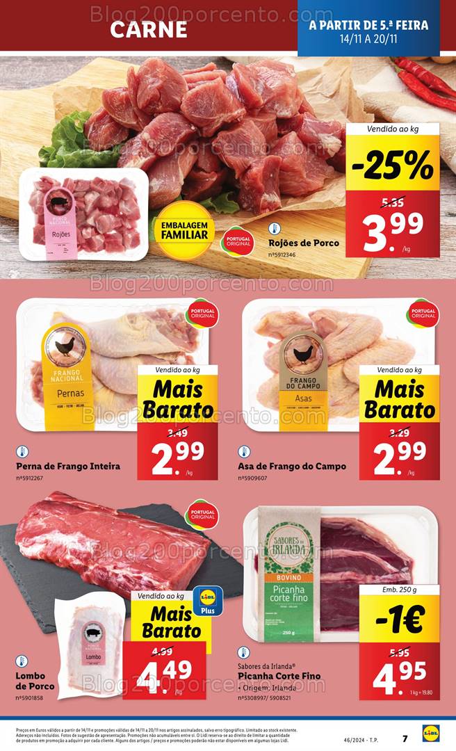 Antevisão Folheto LIDL Promoções de 14 a 20 novembro