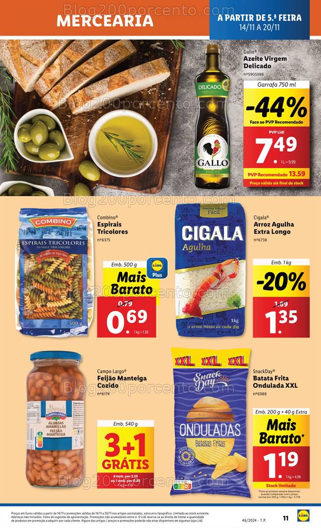 Antevisão Folheto LIDL Promoções de 14 a 20 novembro