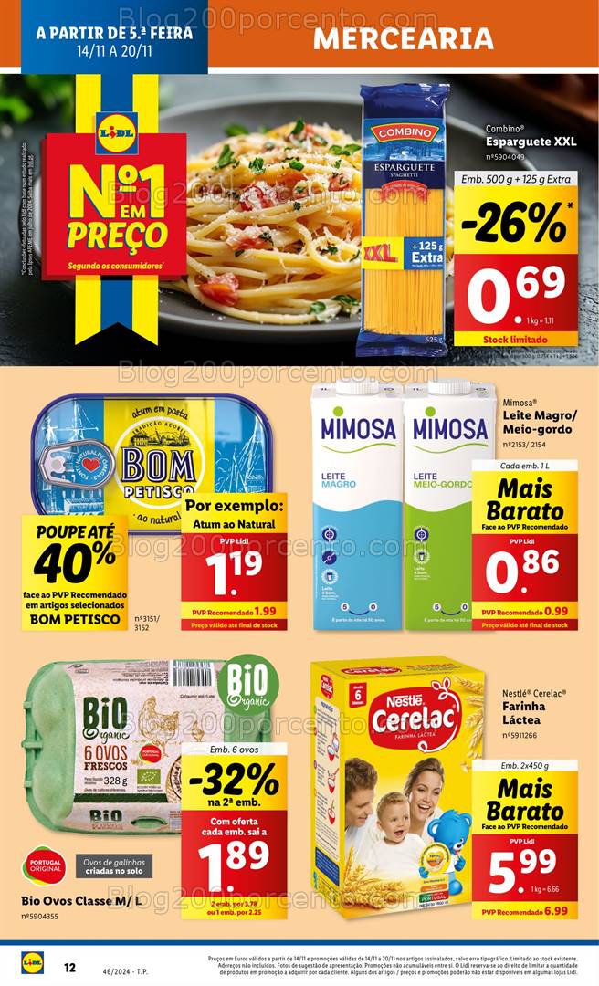 Antevisão Folheto LIDL Promoções de 14 a 20 novembro