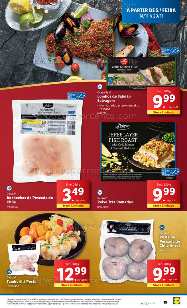 Antevisão Folheto LIDL Natal Promoções de 14 a 20 novembro