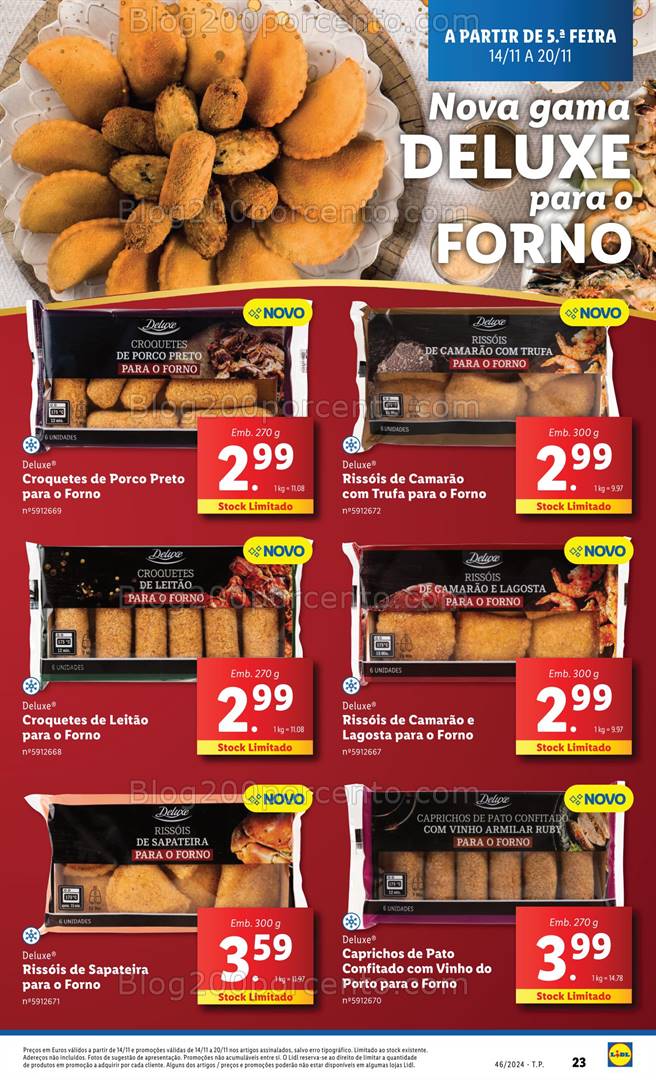 Antevisão Folheto LIDL Natal Promoções de 14 a 20 novembro