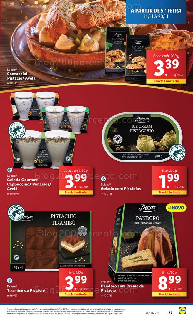 Antevisão Folheto LIDL Natal Promoções de 14 a 20 novembro