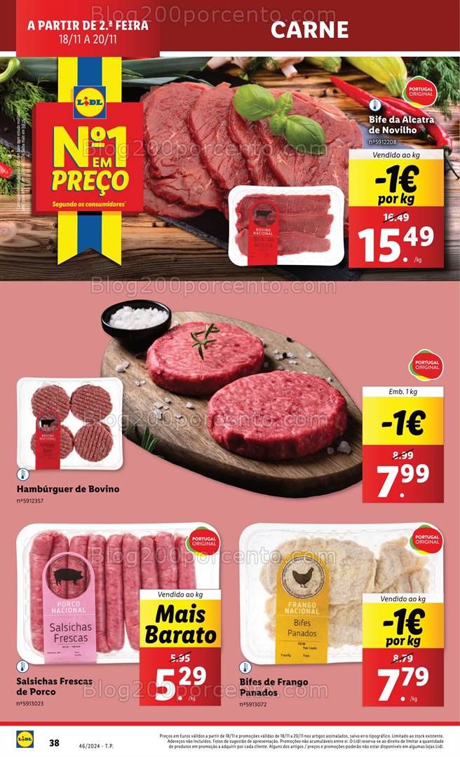 Antevisão Folheto LIDL Promoções de 14 a 20 novembro