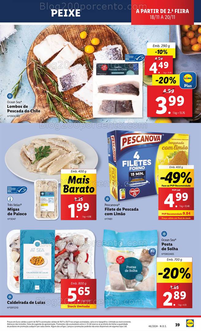 Antevisão Folheto LIDL Promoções de 14 a 20 novembro