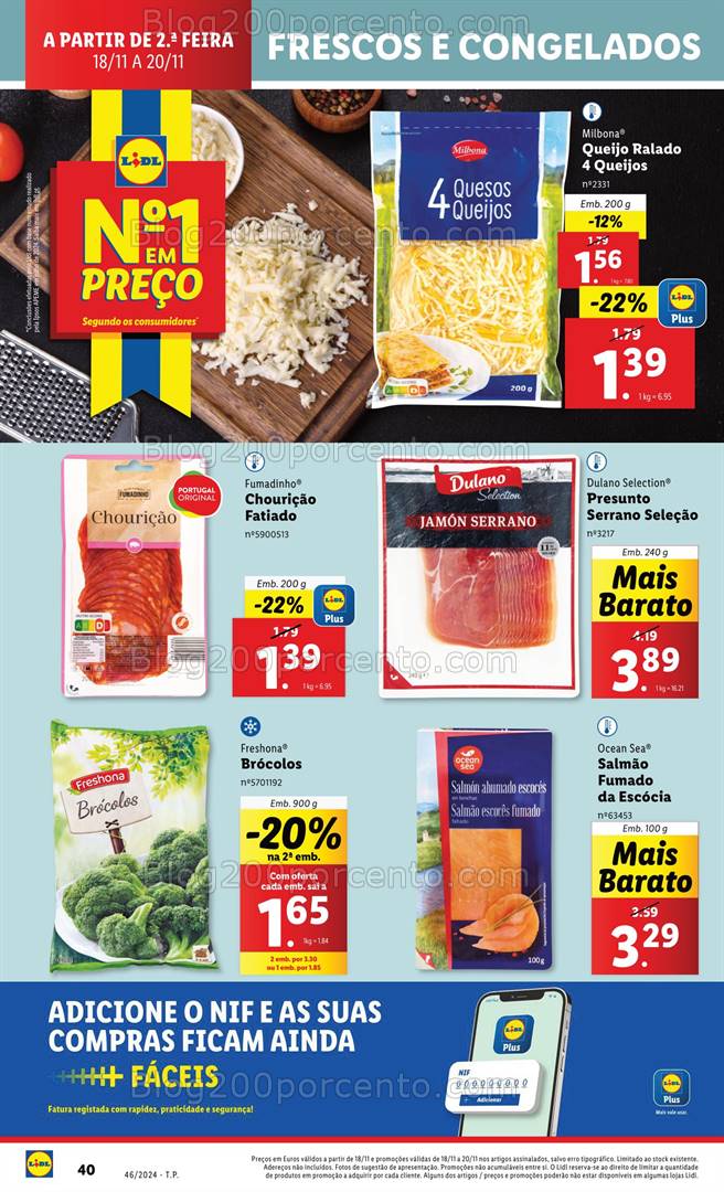 Antevisão Folheto LIDL Promoções de 14 a 20 novembro