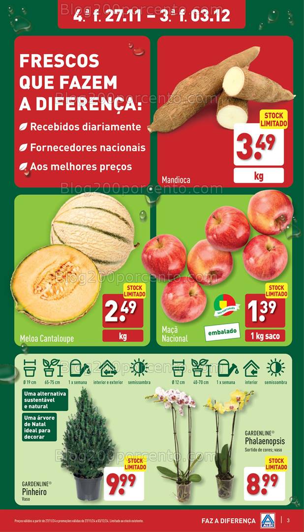 Antevisão Folheto ALDI Promoções 27 novembro a 3 dezembro