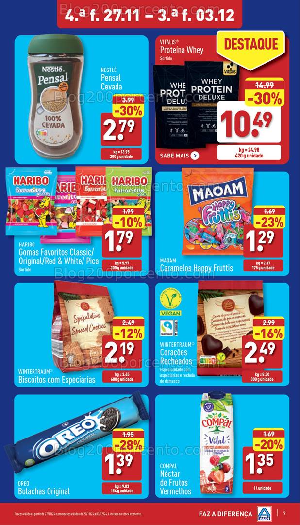 Antevisão Folheto ALDI Promoções 27 novembro a 3 dezembro