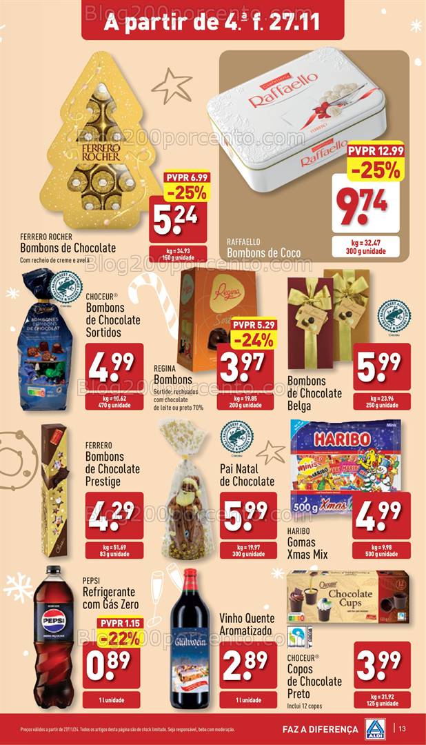 Antevisão Folheto ALDI Promoções 27 novembro a 3 dezembro