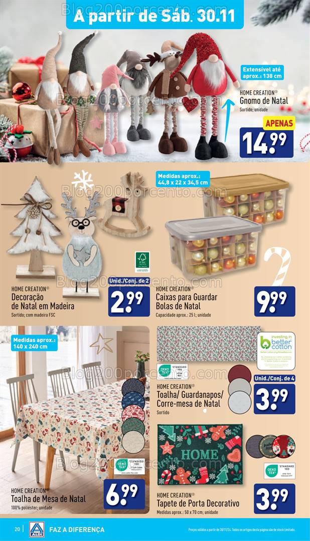 Antevisão Folheto ALDI Promoções 27 novembro a 3 dezembro