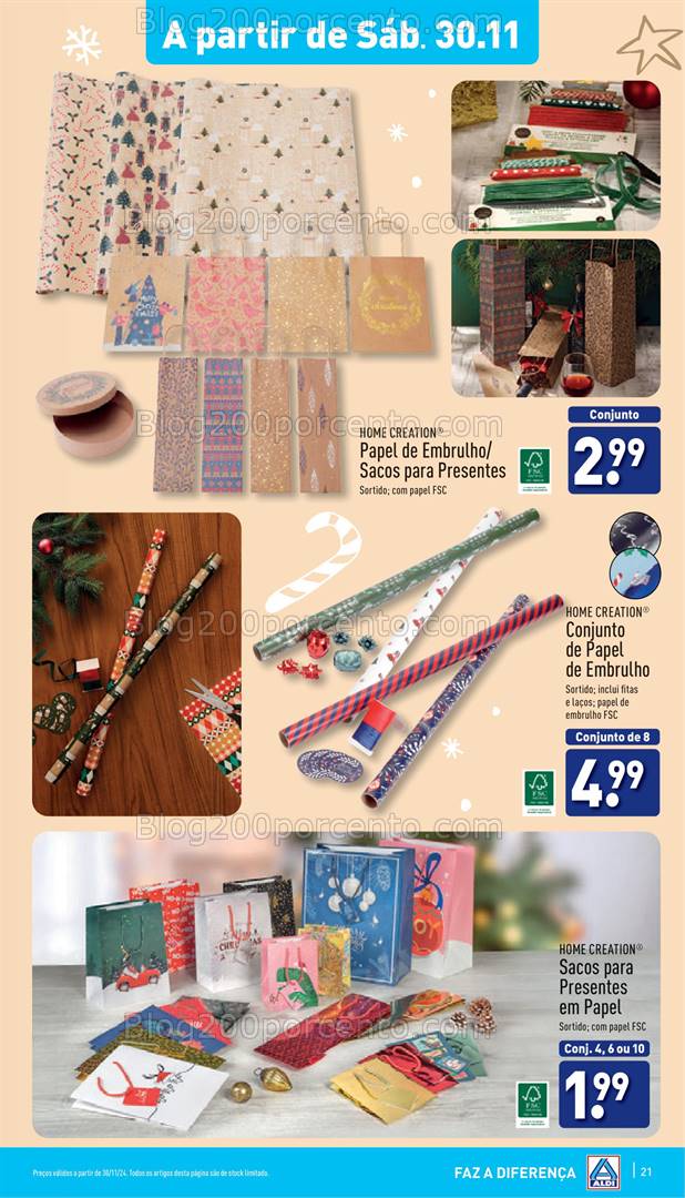 Antevisão Folheto ALDI Promoções 27 novembro a 3 dezembro