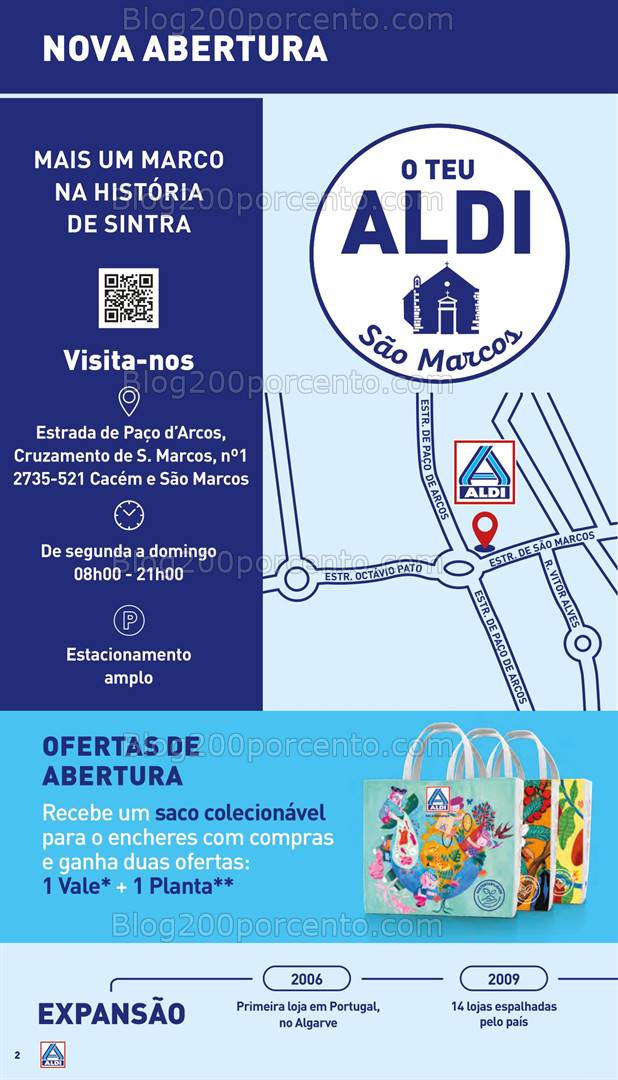 Antevisão Folheto ALDI Saldos de Abertura + Promoções de 6 a 12 novembro