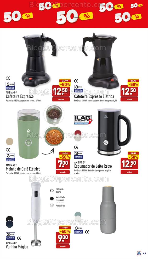 Antevisão Folheto ALDI Saldos de Abertura + Promoções de 6 a 12 novembro