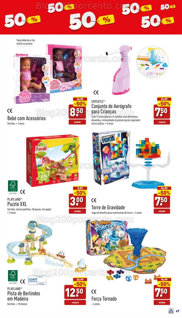 Antevisão Folheto ALDI Saldos de Abertura + Promoções de 6 a 12 novembro