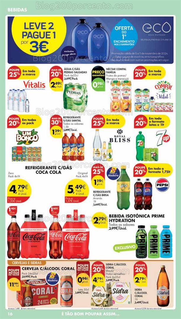 Antevisão Folheto PINGO DOCE Madeira Promoções de 5 a 11 novembro