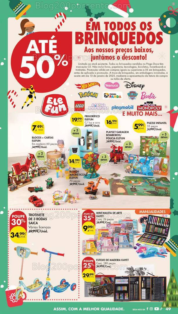 Antevisão Folheto PINGO DOCE Bazar Grandes Promoções de 5 a 11 novembro