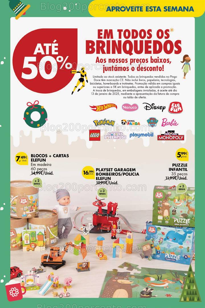 Antevisão Folheto PINGO DOCE Bazar Promoções Fim de Semana - 8 a 11 novembro