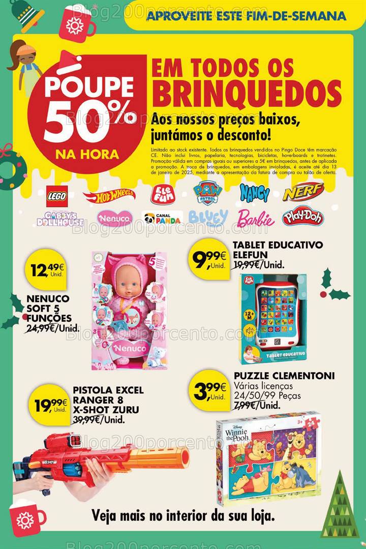 Antevisão Folheto PINGO DOCE Bazar Promoções Fim de Semana - 15 a 18 novembro