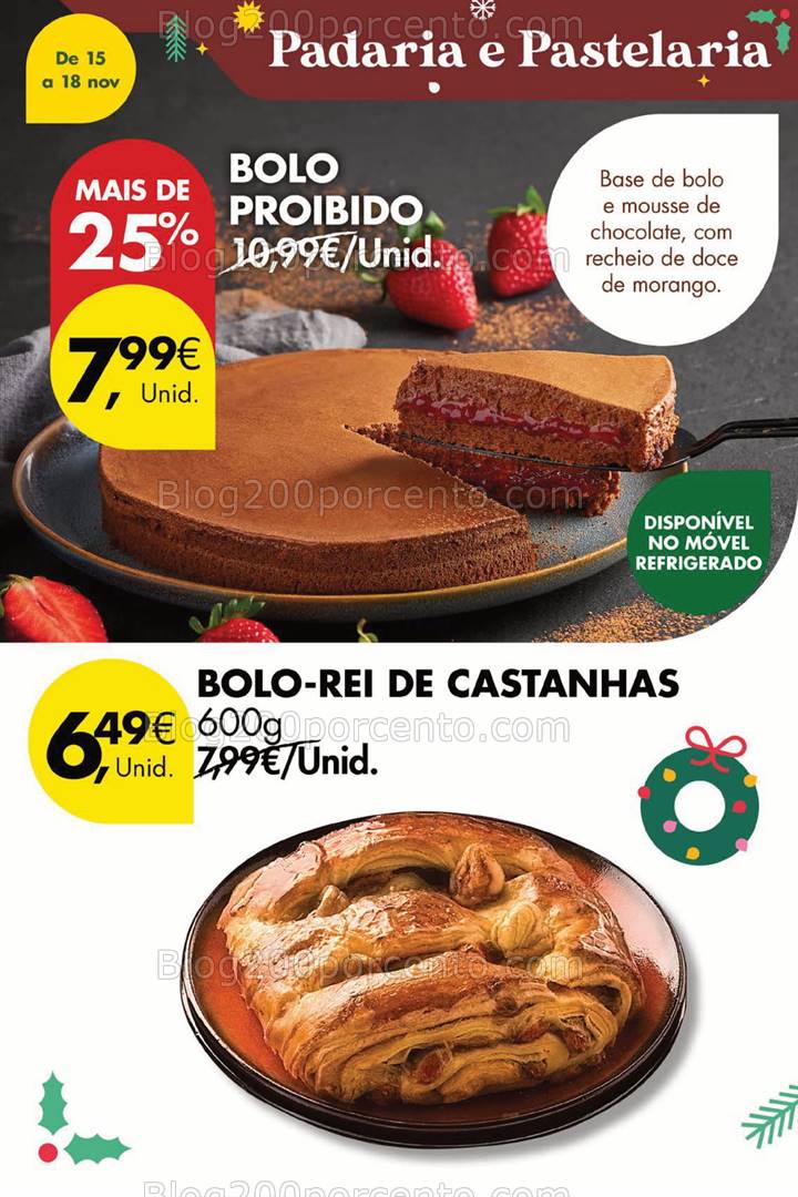 Antevisão Folheto PINGO DOCE Promoções Fim de Semana - 15 a 18 novembro