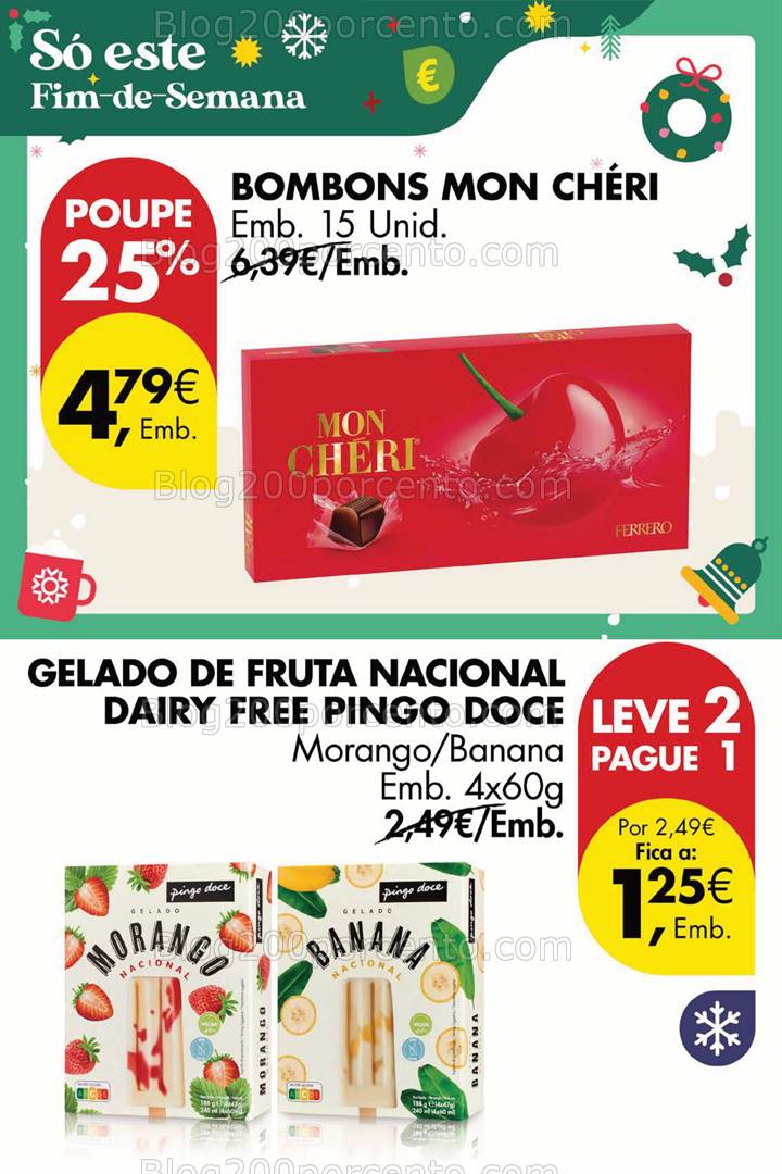 Antevisão Folheto PINGO DOCE Promoções Fim de Semana - 15 a 18 novembro