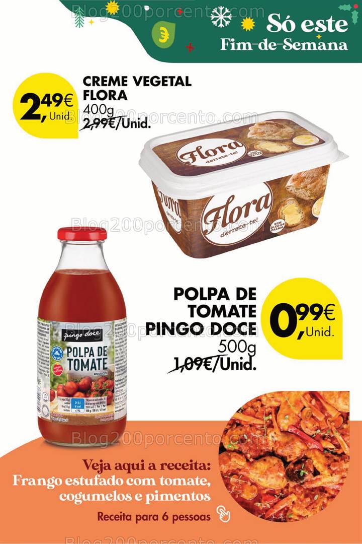 Antevisão Folheto PINGO DOCE Promoções Fim de Semana - 15 a 18 novembro