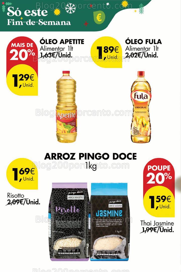 Antevisão Folheto PINGO DOCE Promoções Fim de Semana - 15 a 18 novembro