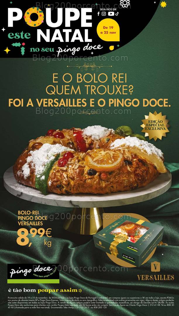 Antevisão Folheto PINGO DOCE Lojas Grandes Promoções de 19 a 25 novembro