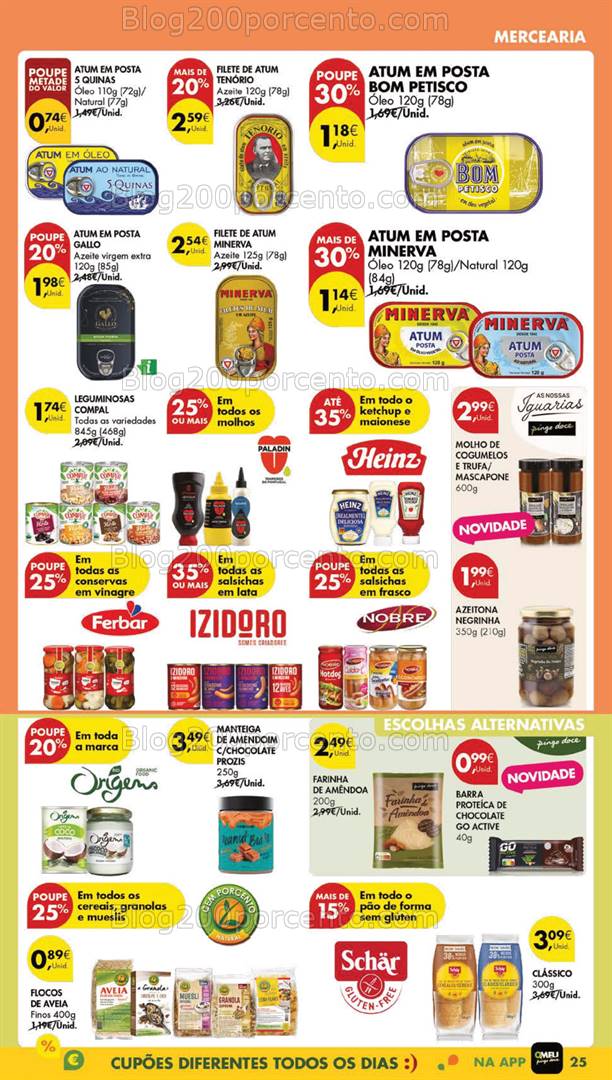 Antevisão Folheto PINGO DOCE Lojas Grandes Promoções de 19 a 25 novembro