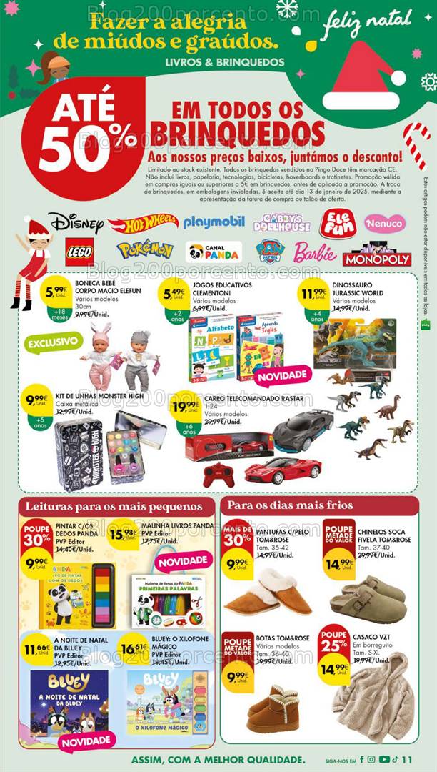 Antevisão Folheto PINGO DOCE Bazar Lojas Grandes Promoções de 19 a 25 novembro