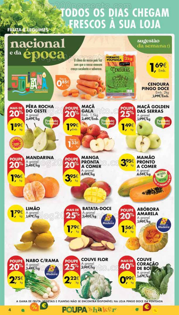 Antevisão Folheto PINGO DOCE Madeira Promoções de 19 a 25 novembro