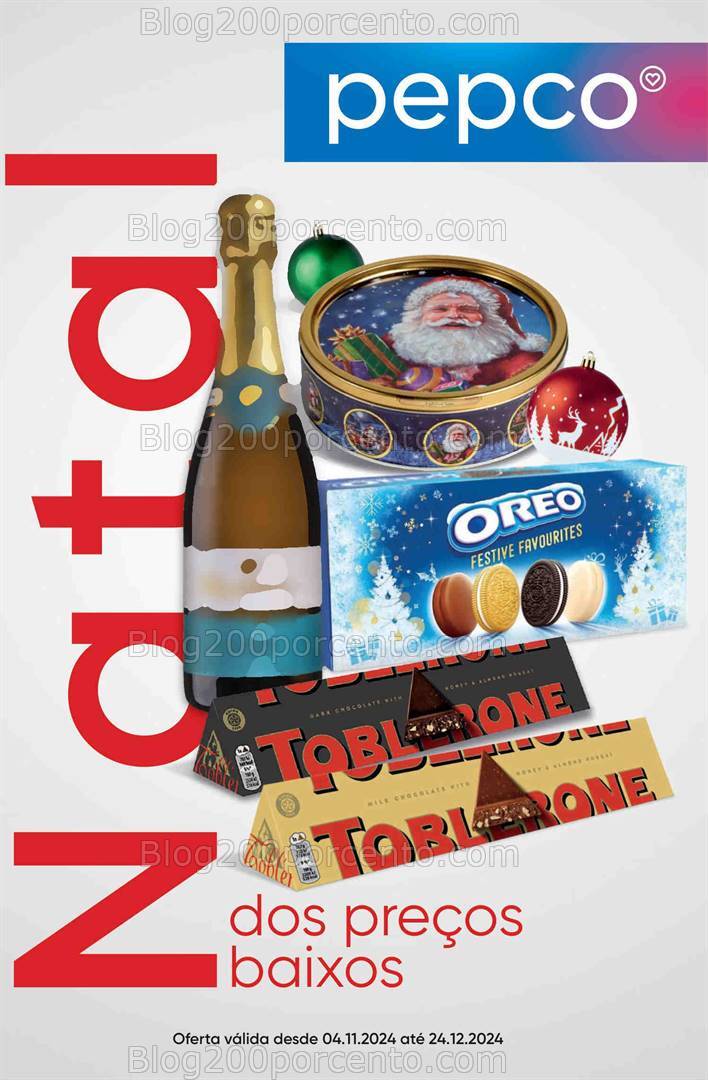 Antevisão Folheto PEPCO Natal Promoções de 4 novembro a 24 dezembro