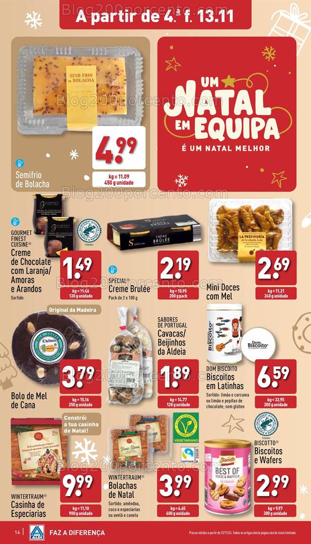 Antevisão Folheto ALDI Promoções 13 a 19 novembro