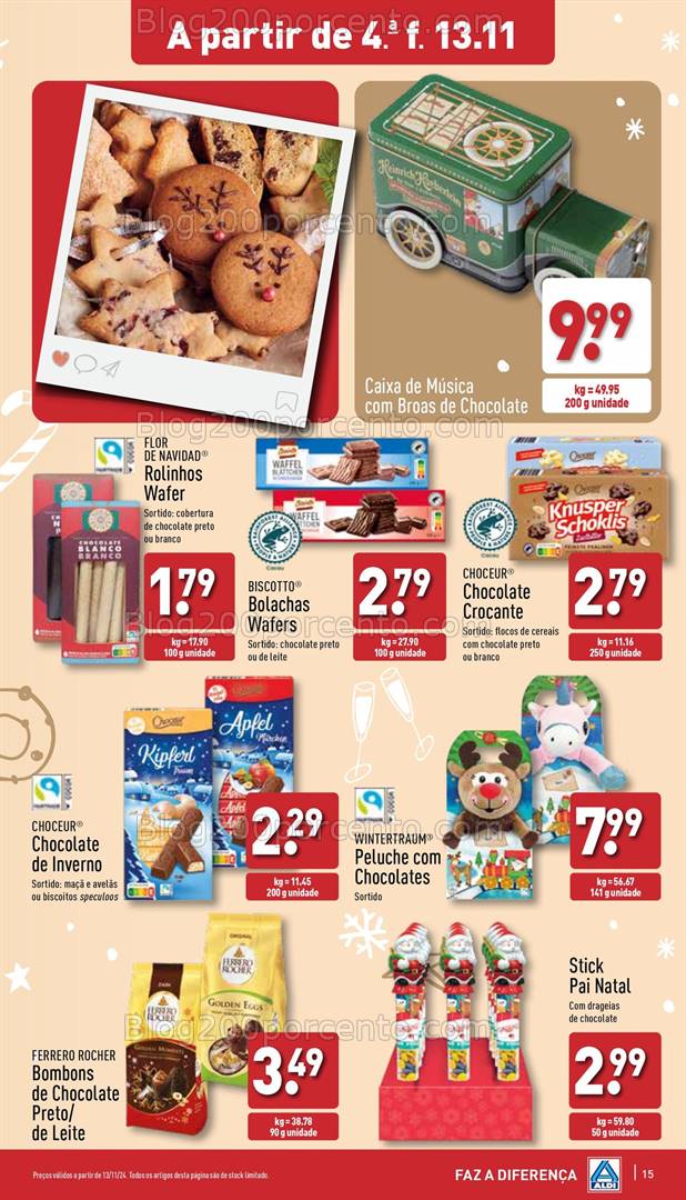 Antevisão Folheto ALDI Promoções 13 a 19 novembro