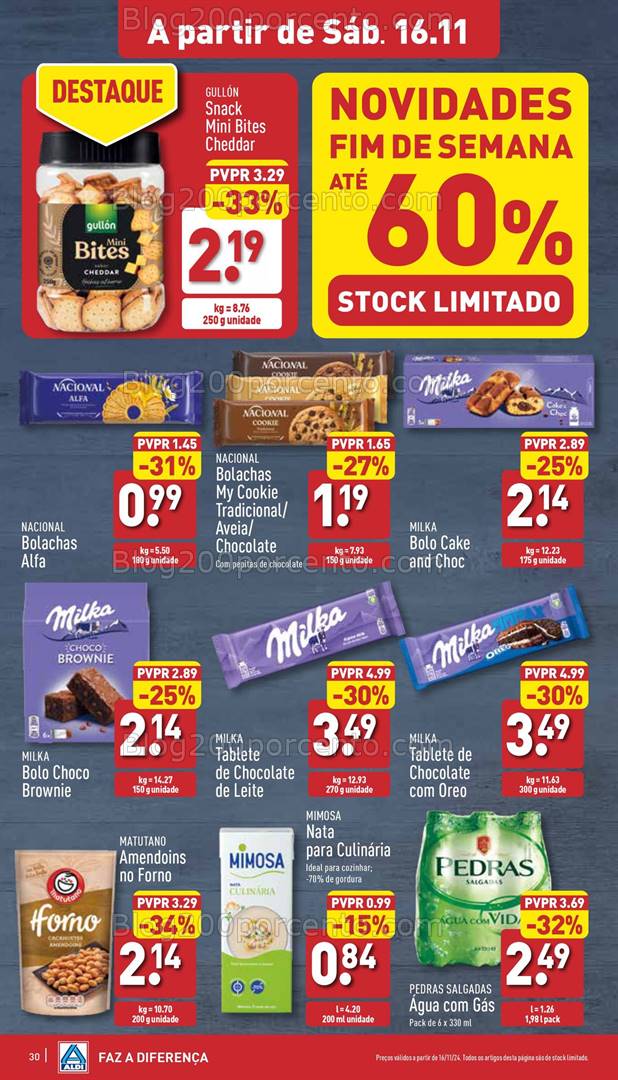 Antevisão Folheto ALDI Promoções 13 a 19 novembro