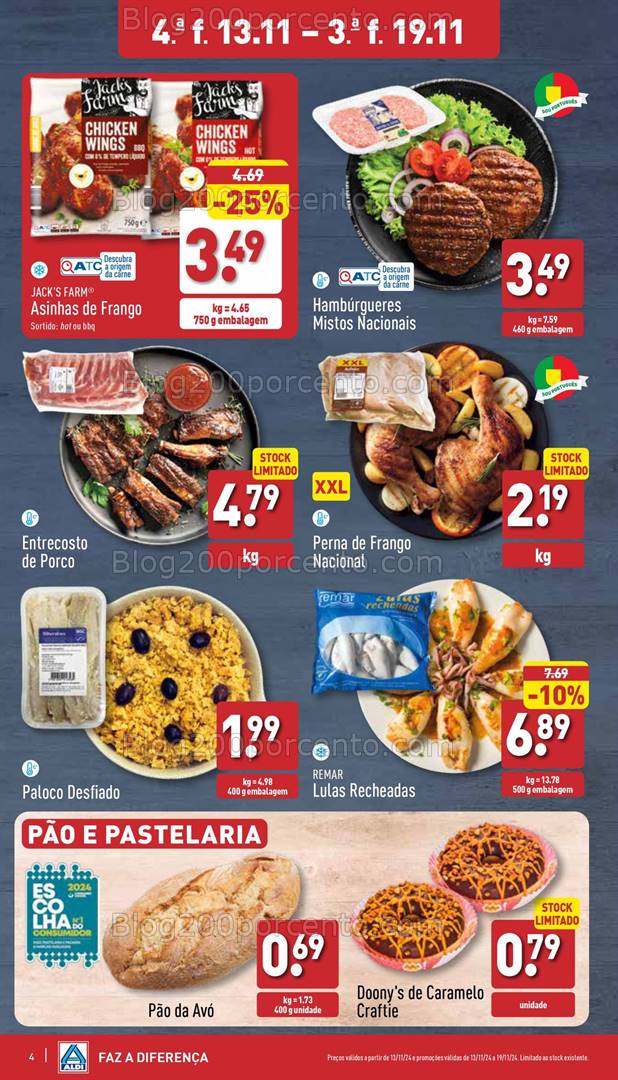 Antevisão Folheto ALDI Promoções 13 a 19 novembro