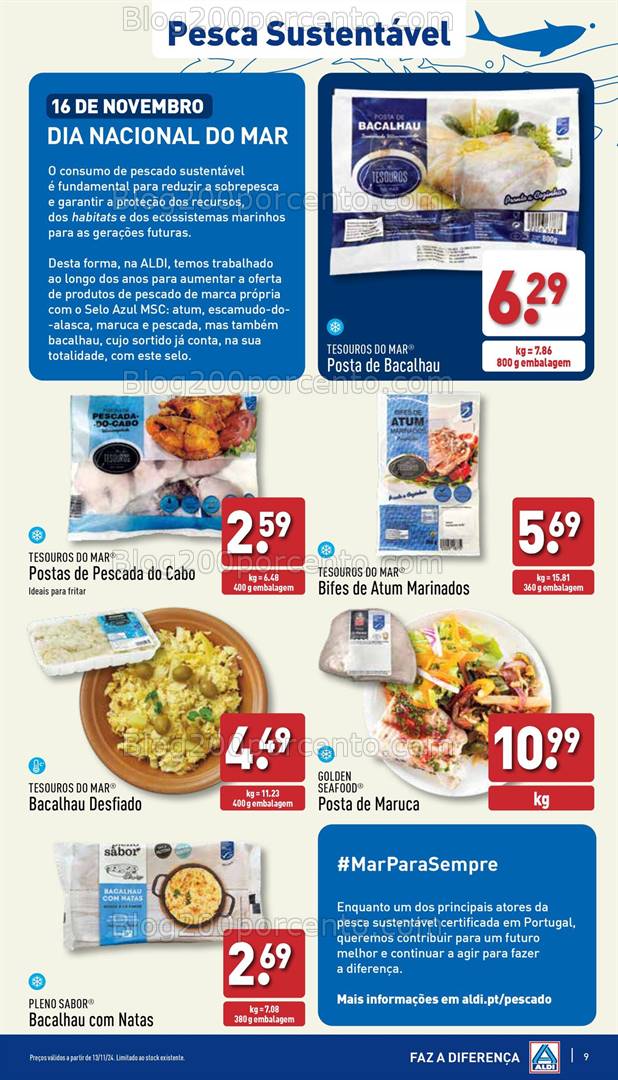 Antevisão Folheto ALDI Promoções 13 a 19 novembro