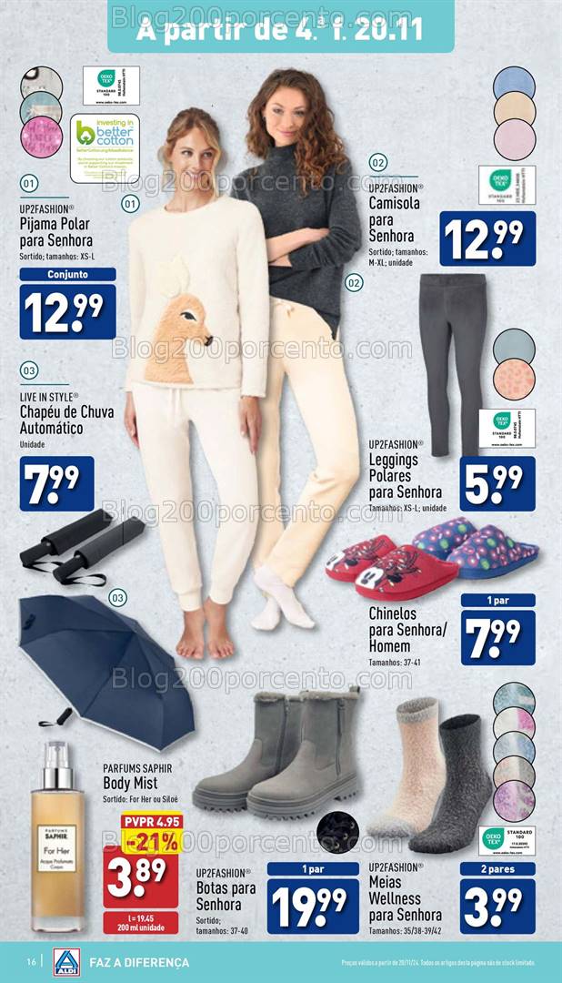 Antevisão Folheto ALDI Bazar Promoções de 20 a 26 novembro